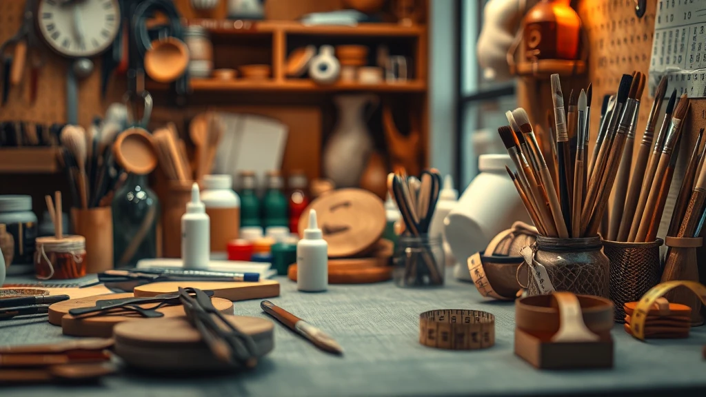 Jakie są podstawowe narzędzia do pracy w rękodziele?