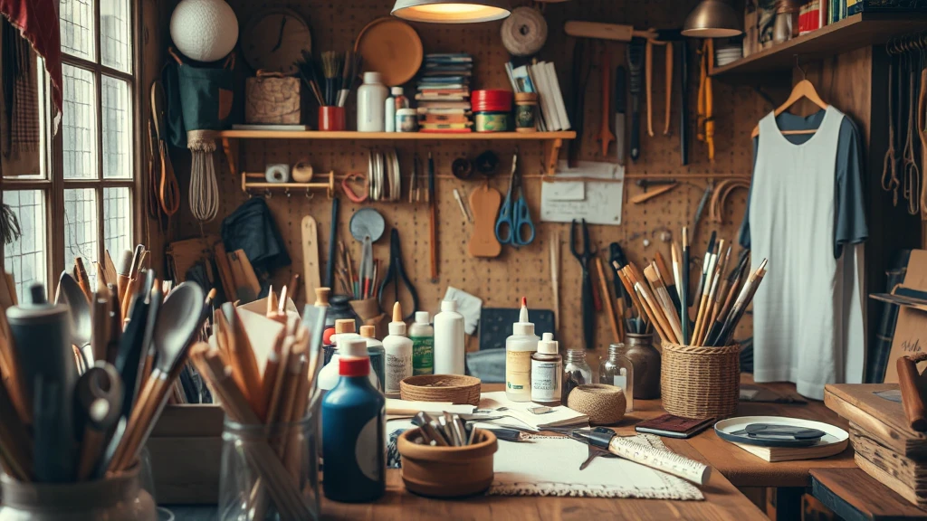 Jakie są podstawowe narzędzia do pracy w rękodziele?