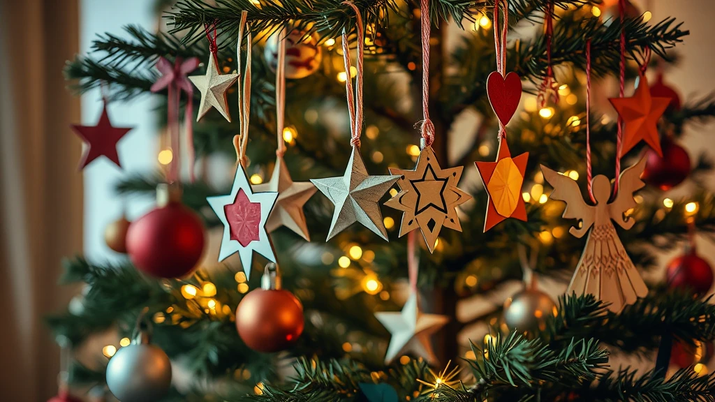 Jak zrobić własne ozdoby choinkowe z papieru?