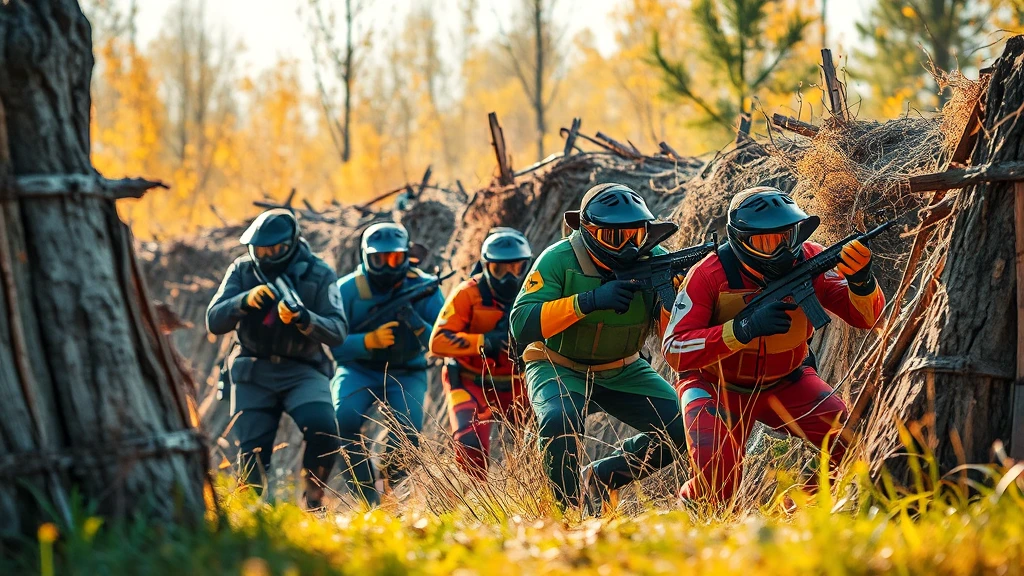 Ile czasu zajmuje gra w paintball w Czarne?