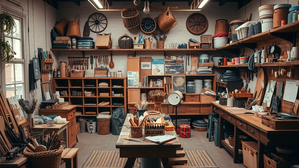 Co zrobić gdy masz za dużo materiałów do DIY?