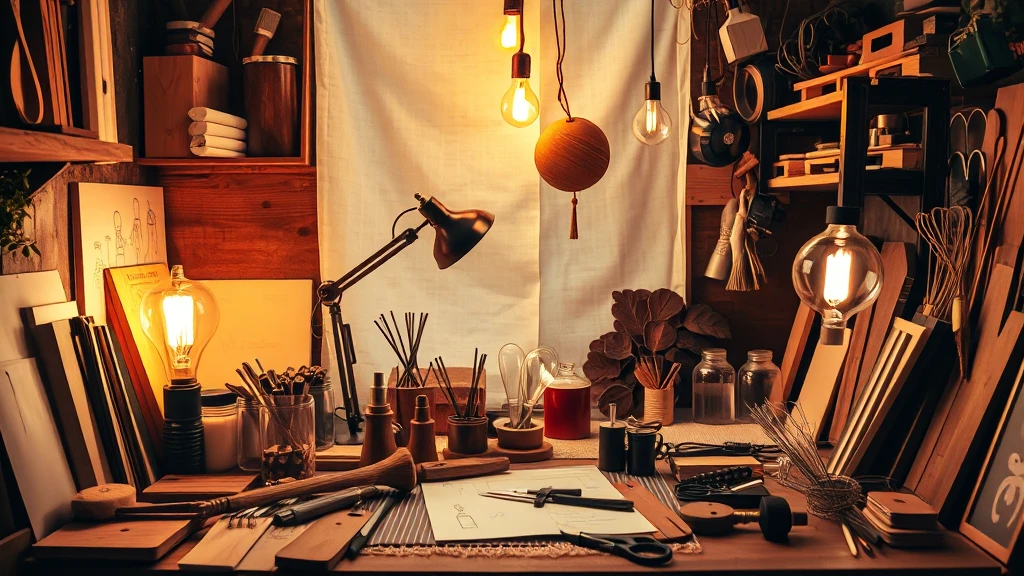 Jakie materiały są najlepsze do tworzenia lamp DIY?