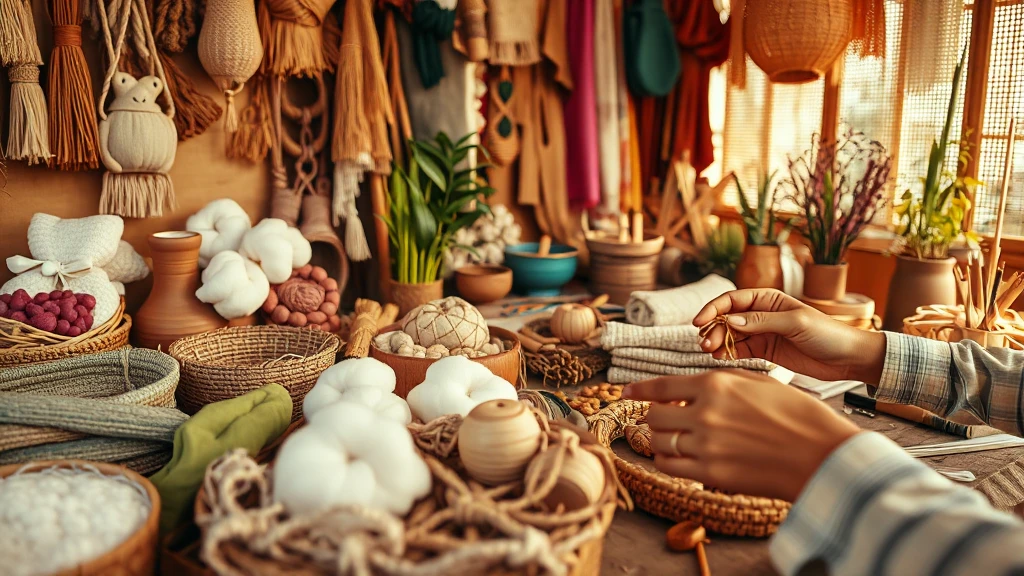 Jakie są zalety korzystania z materiałów ekologicznych w rękodziele?