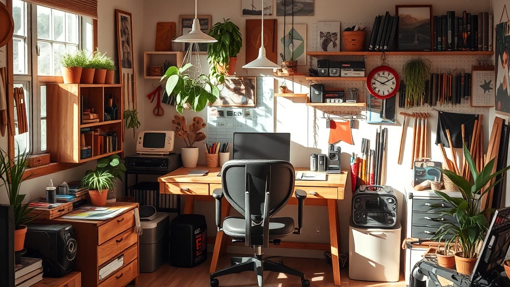 Jak urządzić przestrzeń do pracy w DIY w domu?