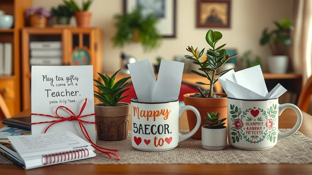 X pomysłów na prezent DIY dla nauczyciela na koniec roku