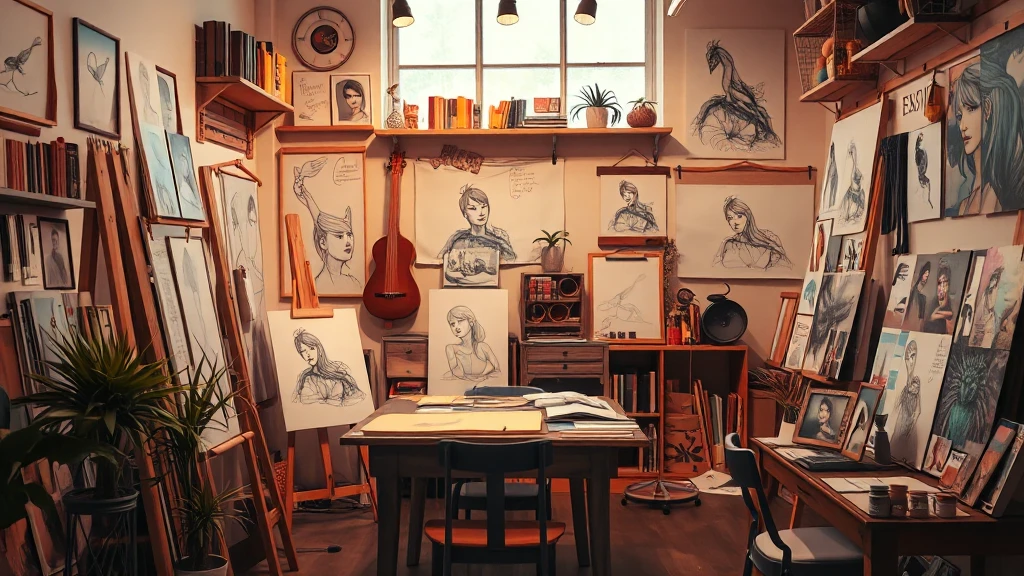 Jakie są najpopularniejsze techniki rysunku w rękodziele?