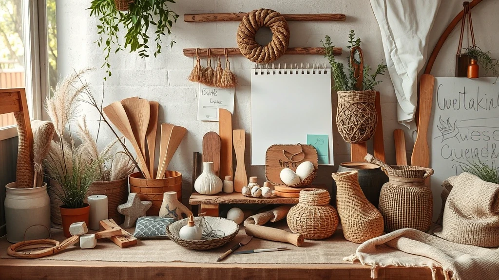 X pomysłów na użycie naturalnych materiałów w DIY