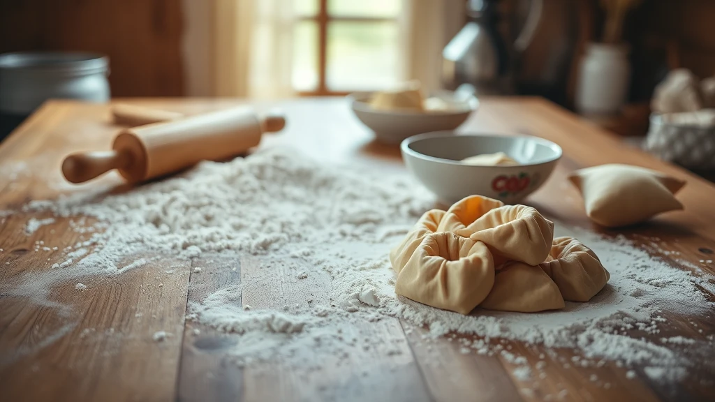 Co zrobić, gdy ciasto na pierogi jest zbyt klejące?