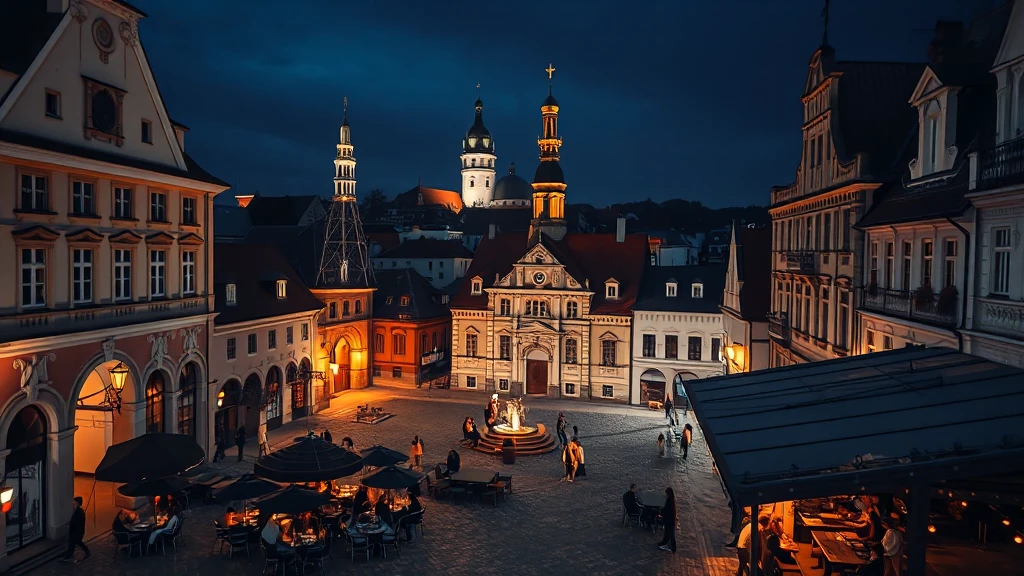 Które miejsca w Sławków warto odwiedzić po zmroku?