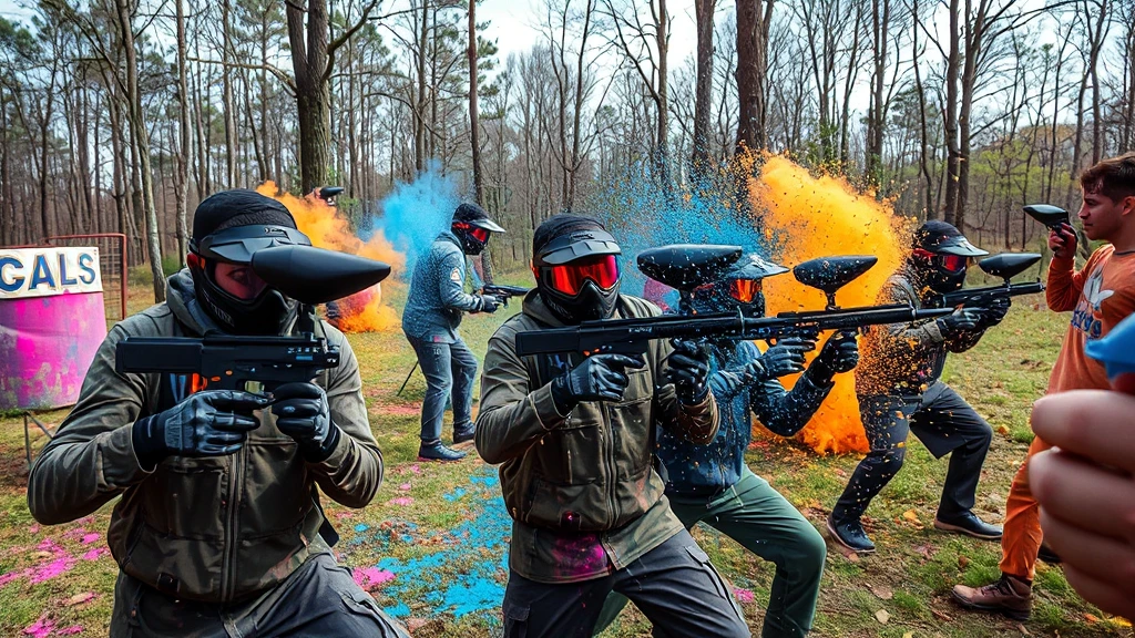 Ile czasu zajmuje gra w paintball w Kamieńsk?