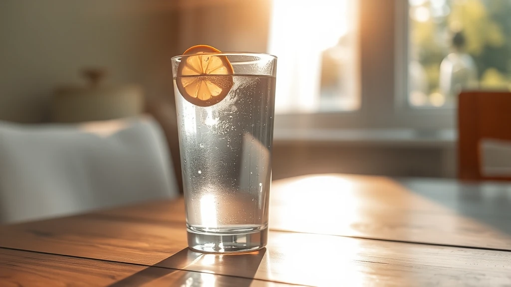 Dlaczego warto pić szklankę wody rano na czczo?