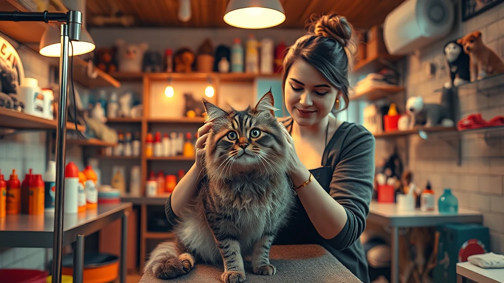 Ile kosztuje czesanie i pielęgnacja kota w Grodzisk Wielkopolski?