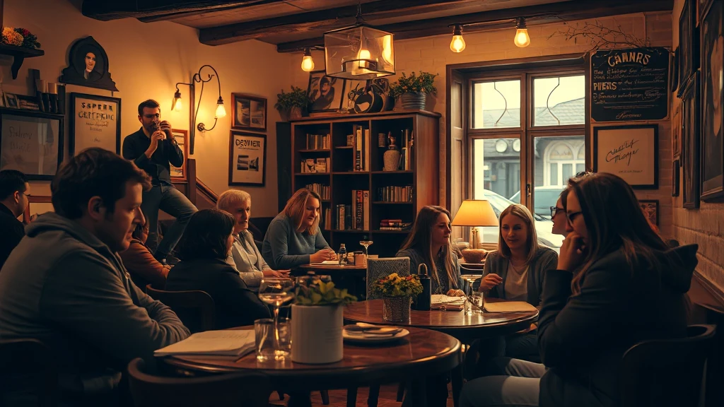 Które kawiarnie w Szepietowie organizują ciekawe spotkania kulturalne?