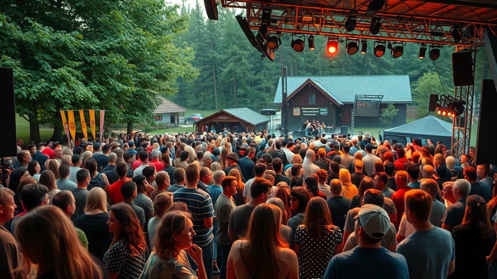 Najlepsze miejsca na organizację koncertów w Różan 2026