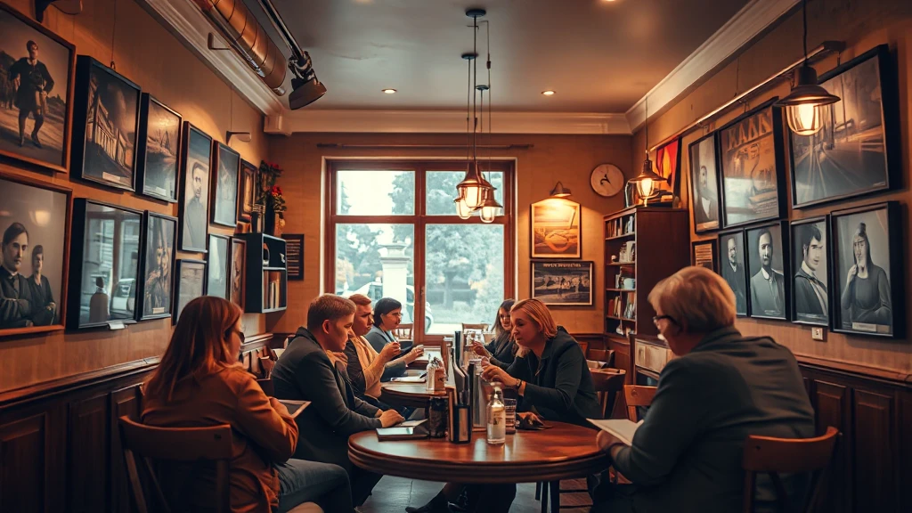 Które kawiarnie w Nowym Stawie organizują ciekawe spotkania kulturalne?