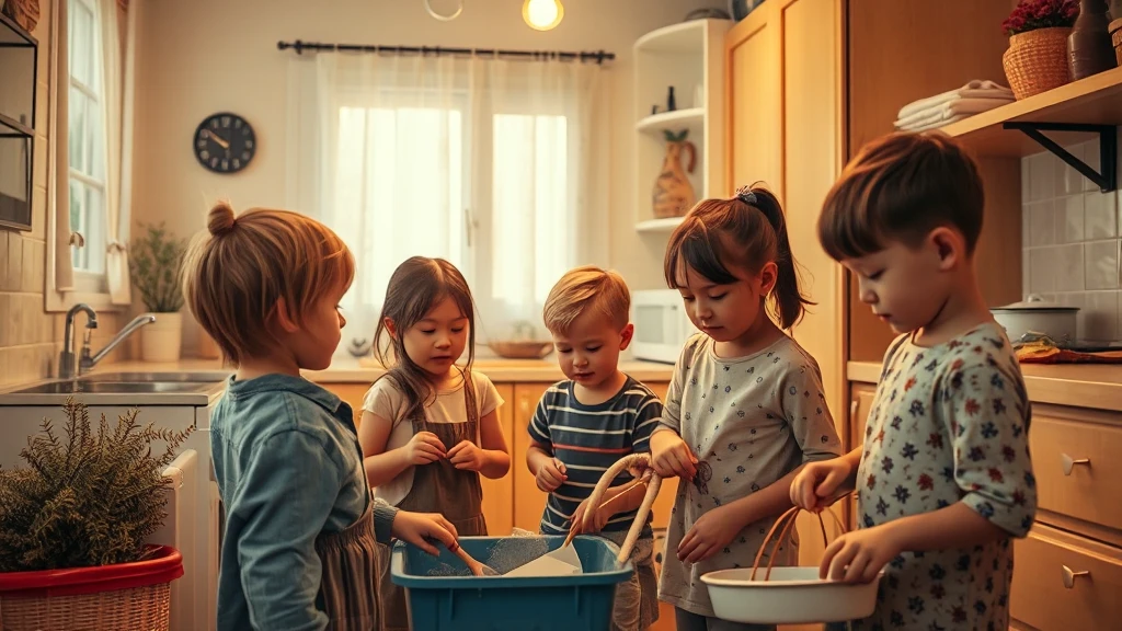 Dlaczego warto angażować dzieci w prace domowe?