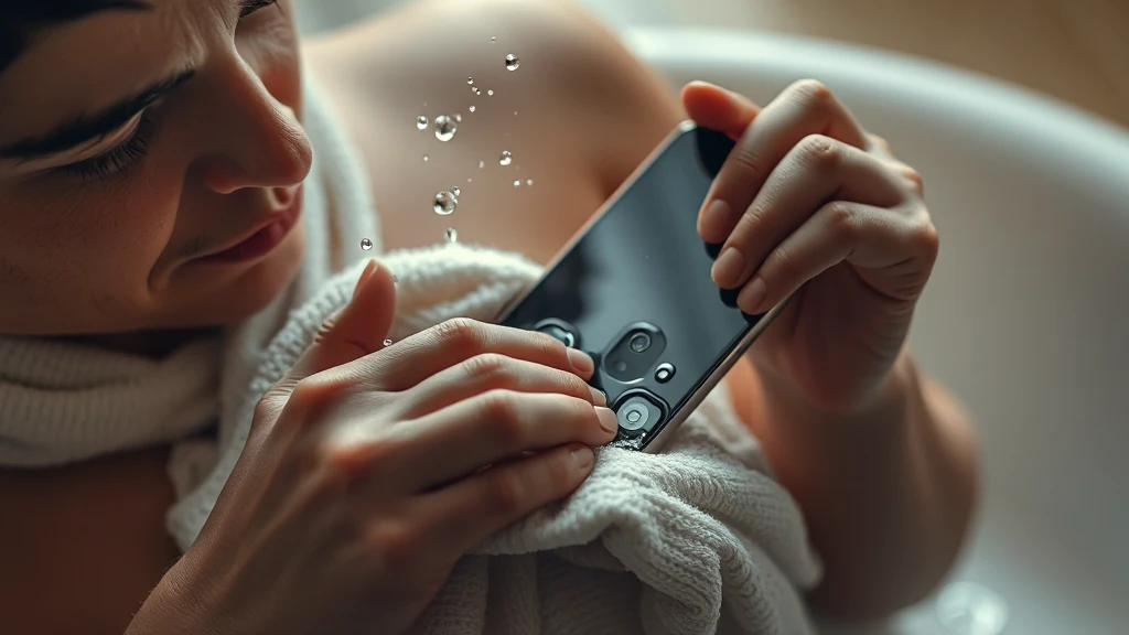 Co zrobić, gdy telefon został zalany? Sprawdź kroki naprawcze