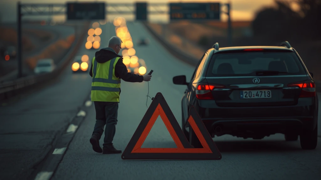 Co zrobić, gdy złapiesz awarię na autostradzie?