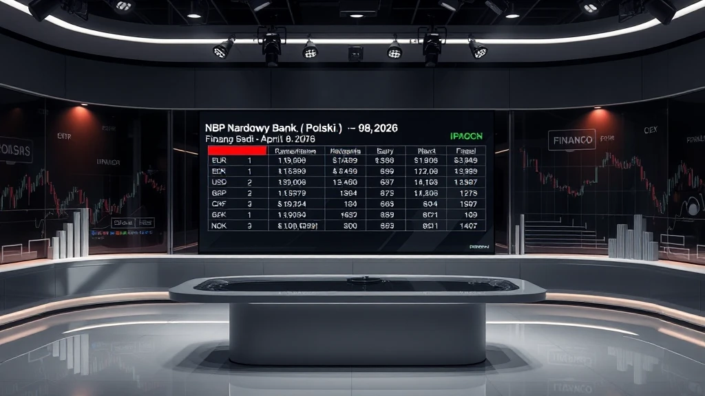 Kursy walut NBP na dzień 08.04.2026 (środa)