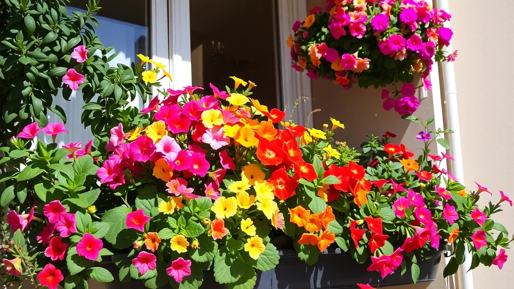Jakie kwiaty najlepiej sadzić na balkonach?