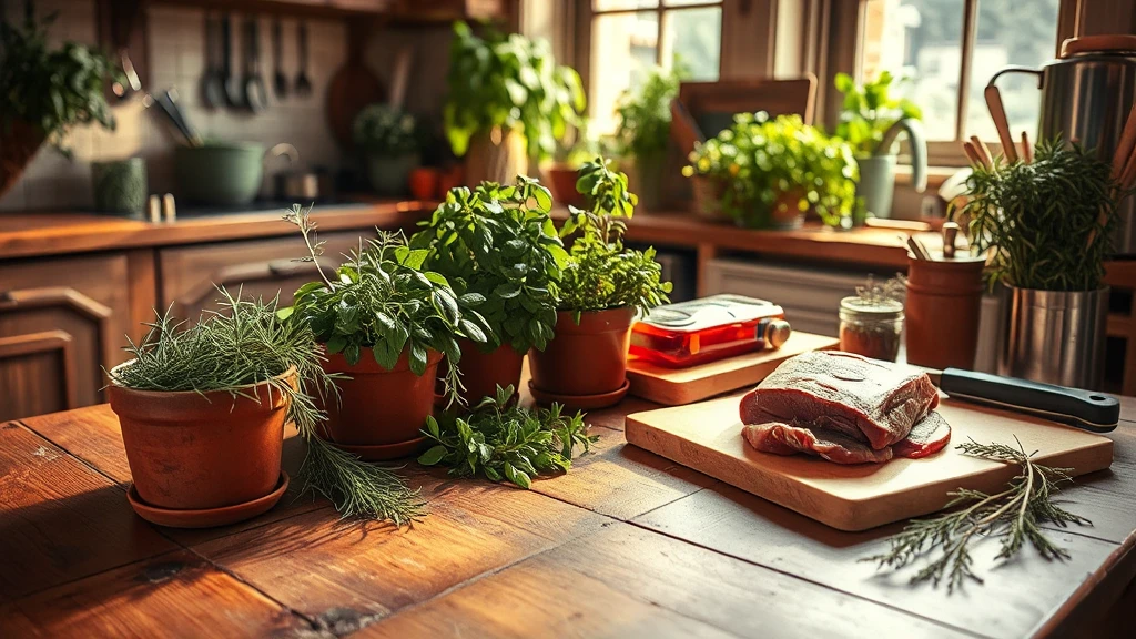 Jakie zioła najlepiej pasują do potraw mięsnych?