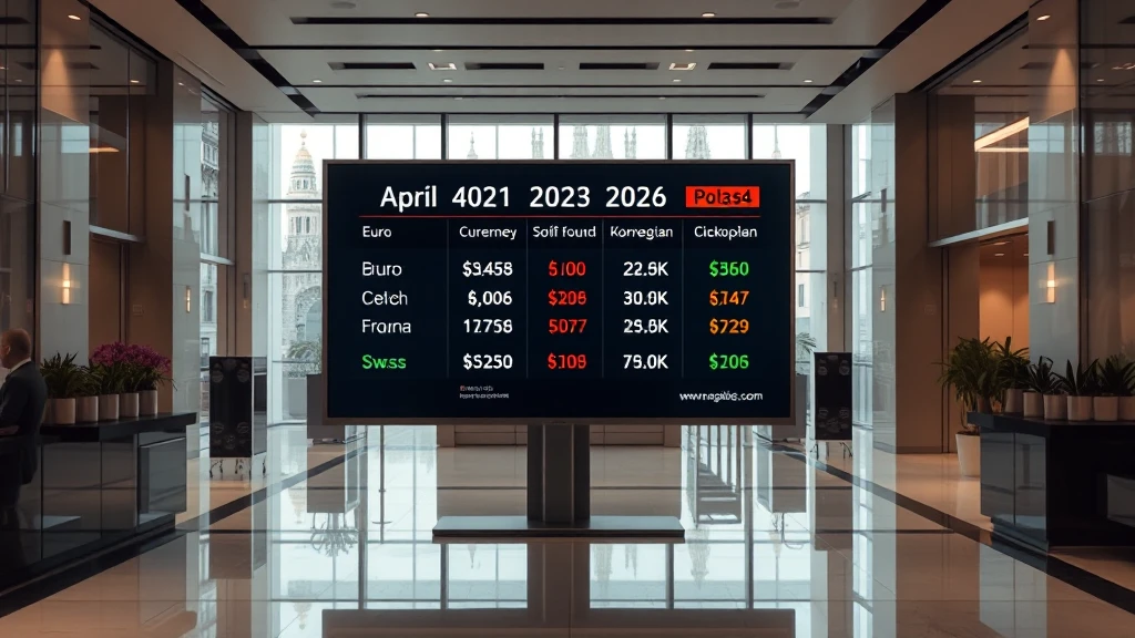 Kursy walut NBP na dzień 23.04.2026 (czwartek)