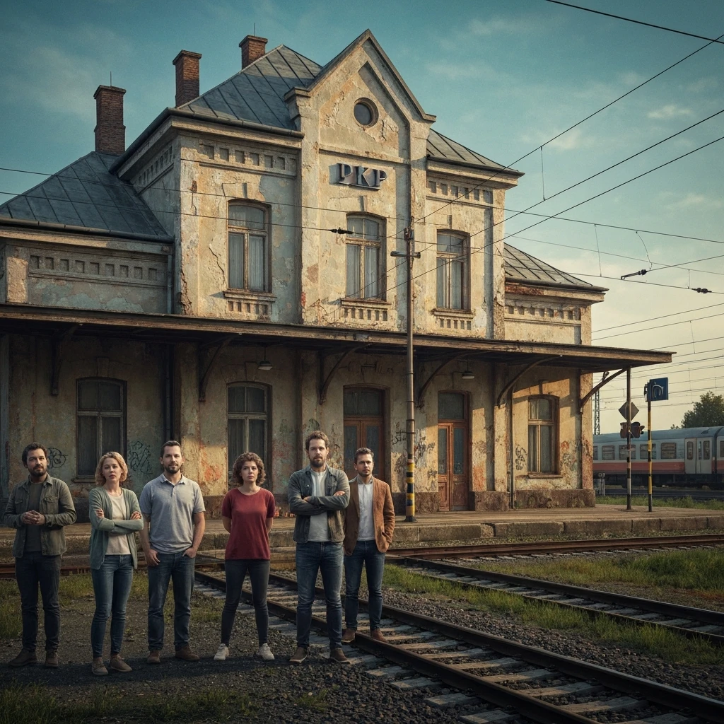 Żyrardów: Dlaczego dworzec PKP wciąż czeka na remont? Mieszkańcy pytają!