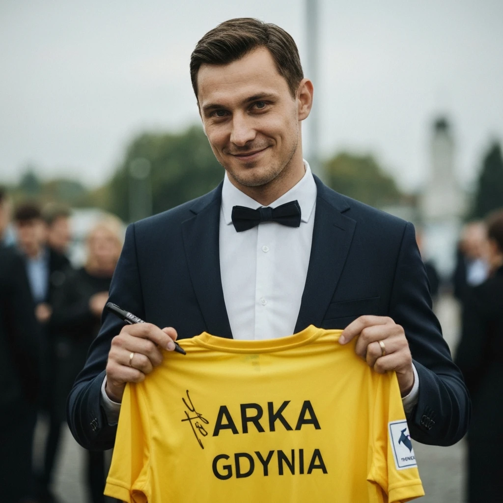 Prezydent RP z zaskakującą reakcją na koszulkę Arki Gdynia przed derbami Trójmiasta!