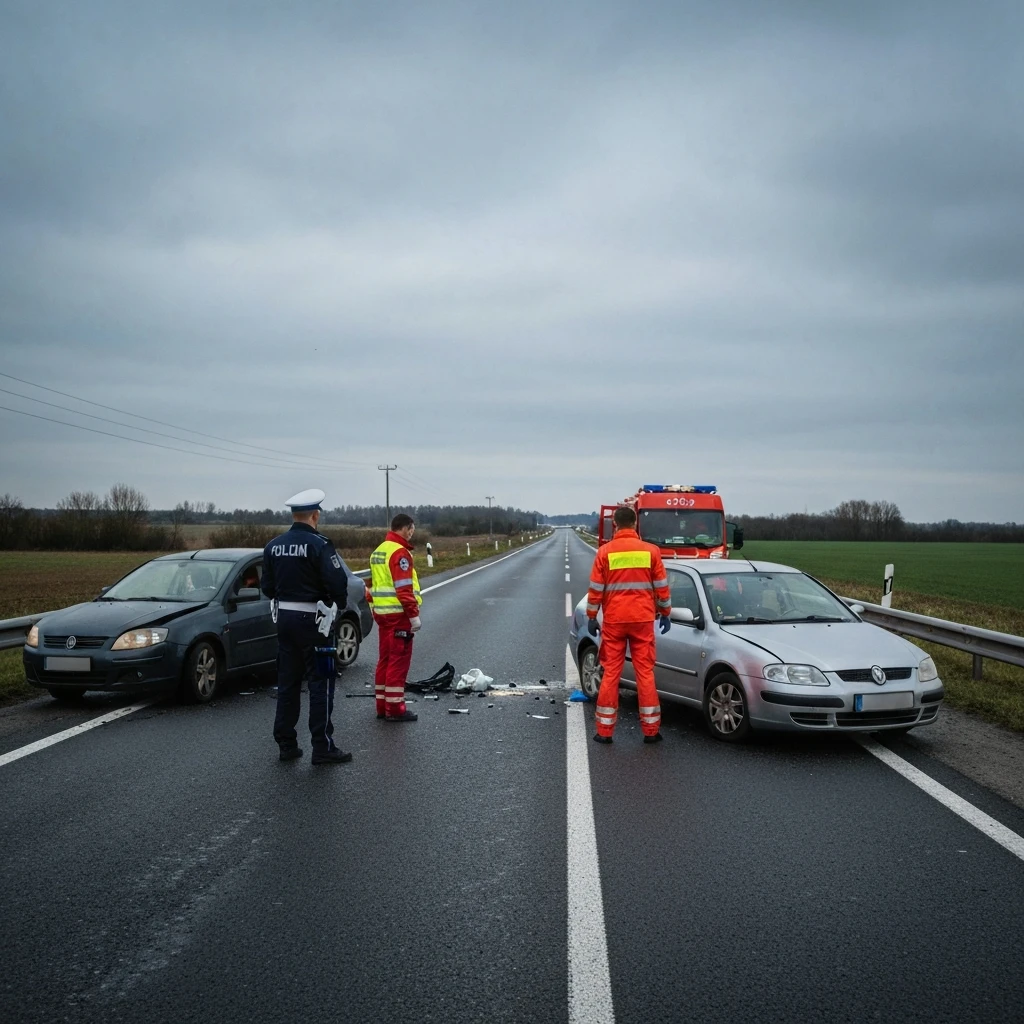 Tragiczny wypadek pod Radomiem. Dwie ofiary śmiertelne na drodze wojewódzkiej 737