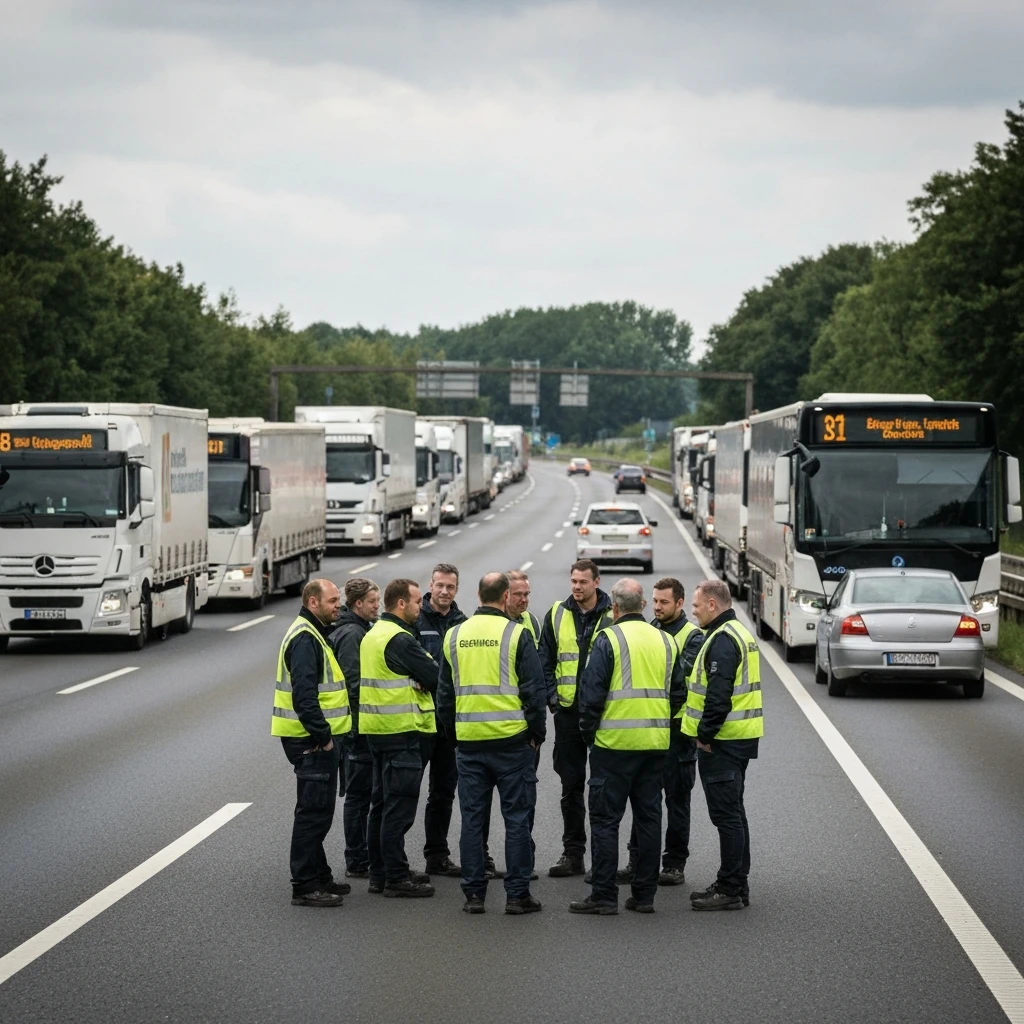 Niemieccy przewoźnicy znów strajkują. Polska wstrzymuje oddech?