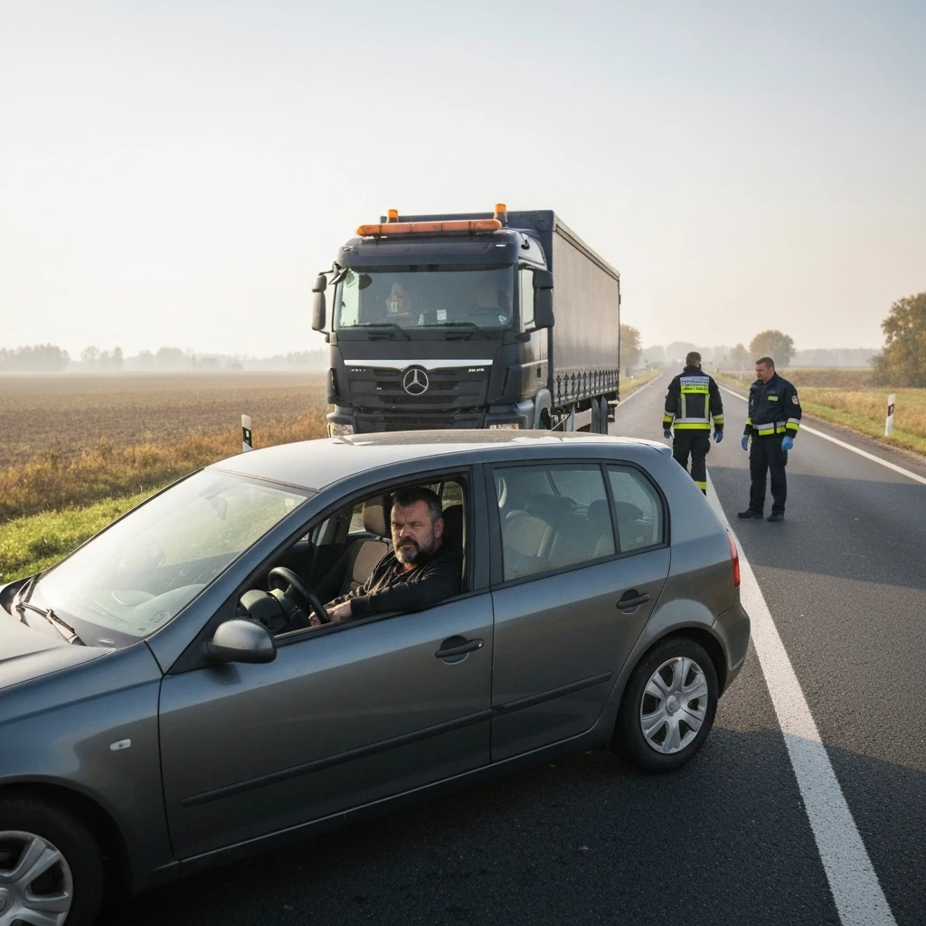 Tragiczny wypadek na Drodze 94. Zginął kierowca osobówki