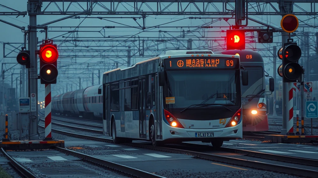 Świdnik: Autobus z pasażerami zignorował rogatki. Cudem uniknięto tragedii!