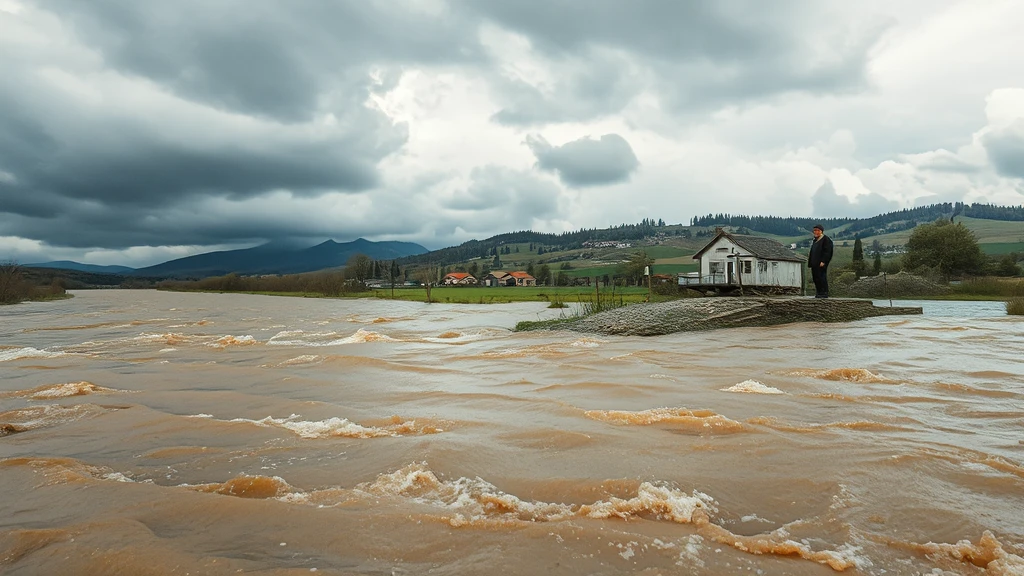 Alarm powodziowy w Grecji. Rzeka Marica zagraża północno-wschodnim regionom kraju