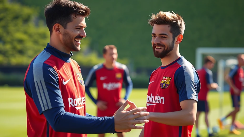 Lewandowski rozśmiesza na treningu Barcelony! Co tym razem wymyślił kapitan?