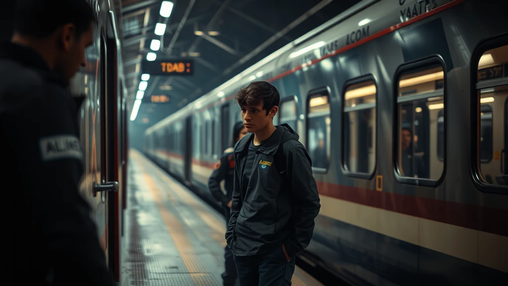 Tragedia na torach: Nastolatek walczy o życie po wypadku z pociągiem