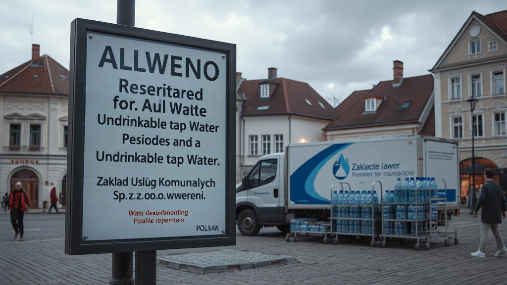 Alarm w Alwerni! Woda z kranu nie nadaje się do picia. Znamy przyczyny!