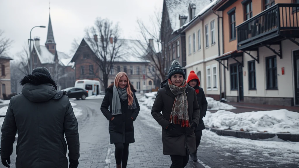 Andrychów pod znakiem zimowego chłodu: Czy warto wyciągnąć zimową kurtkę?