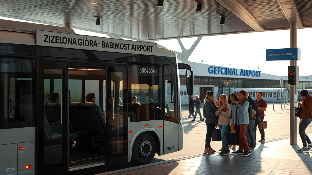 Babimost bliżej świata! Województwo dofinansuje transport na lotnisko w Zielonej Górze