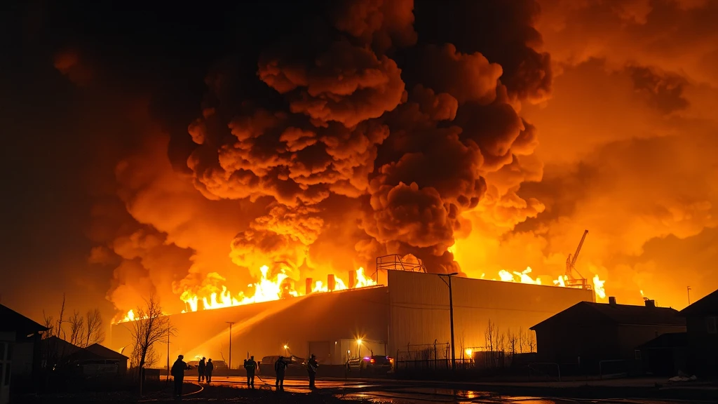 Bełżyce w ogniu? Gigantyczny pożar w mieście – co wiemy?