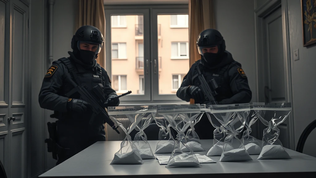 Biała: Policja rozbija siatkę narkotykową – setki porcji amfetaminy w rękach policji!