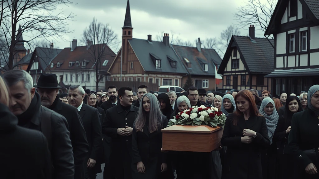 Biała Piska żegna 18-letniego Kubę. Tragiczny wypadek na drodze przekreślił marzenia