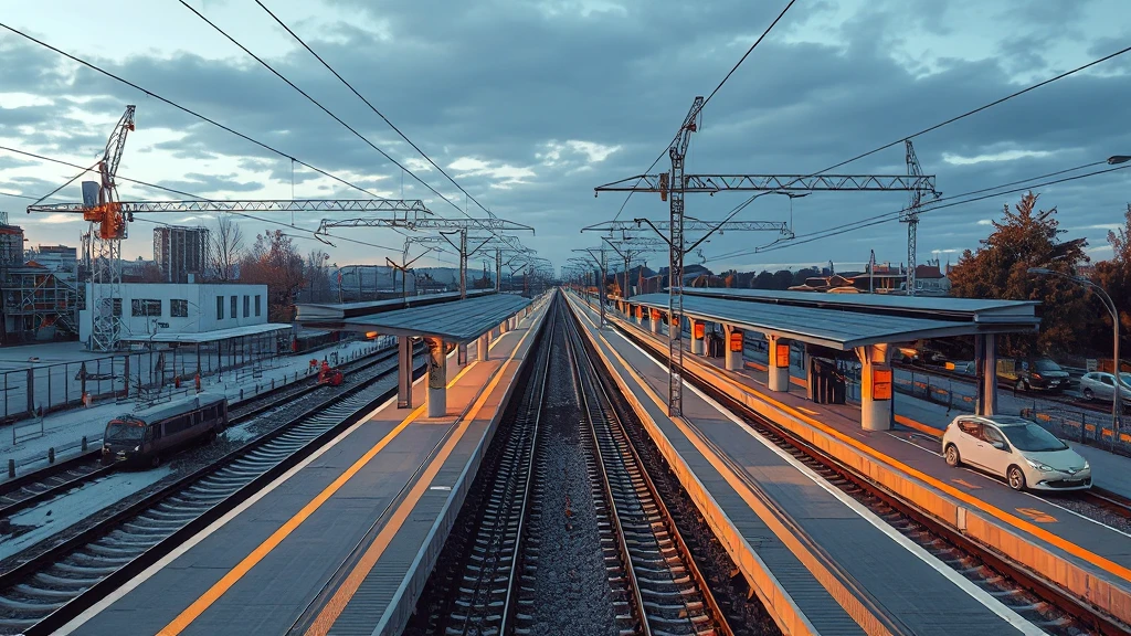 Biała Rawska na torach przyszłości! Nowa stacja na CMK połączy Was z metropoliami!