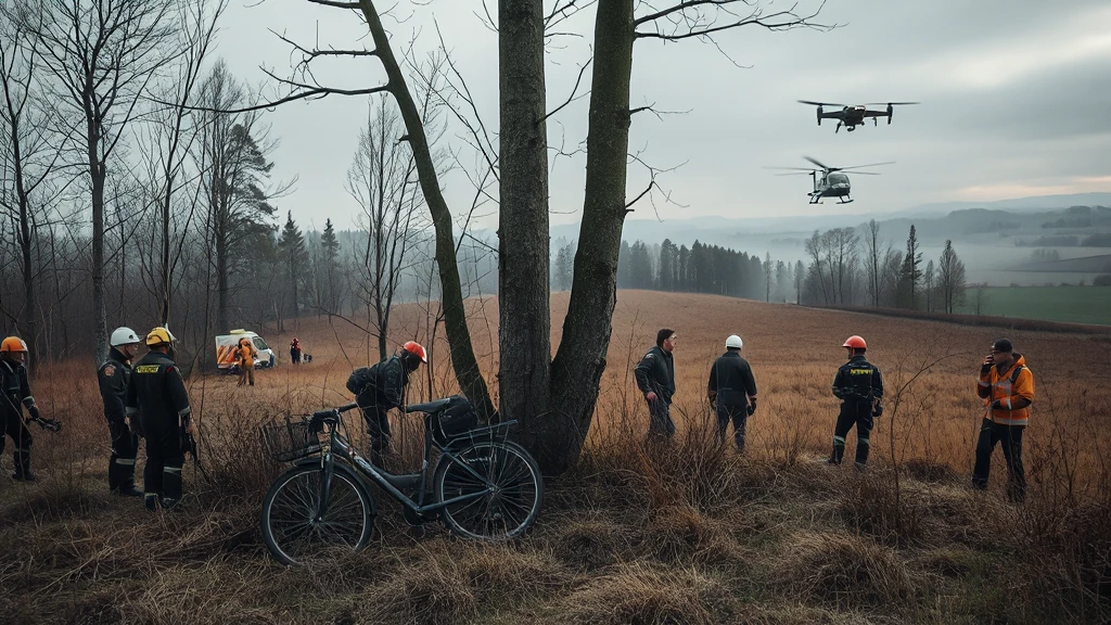 Białogard wstrzymany: Zaginął 71-latek na czarnym rowerze. Trwa wielka obława!