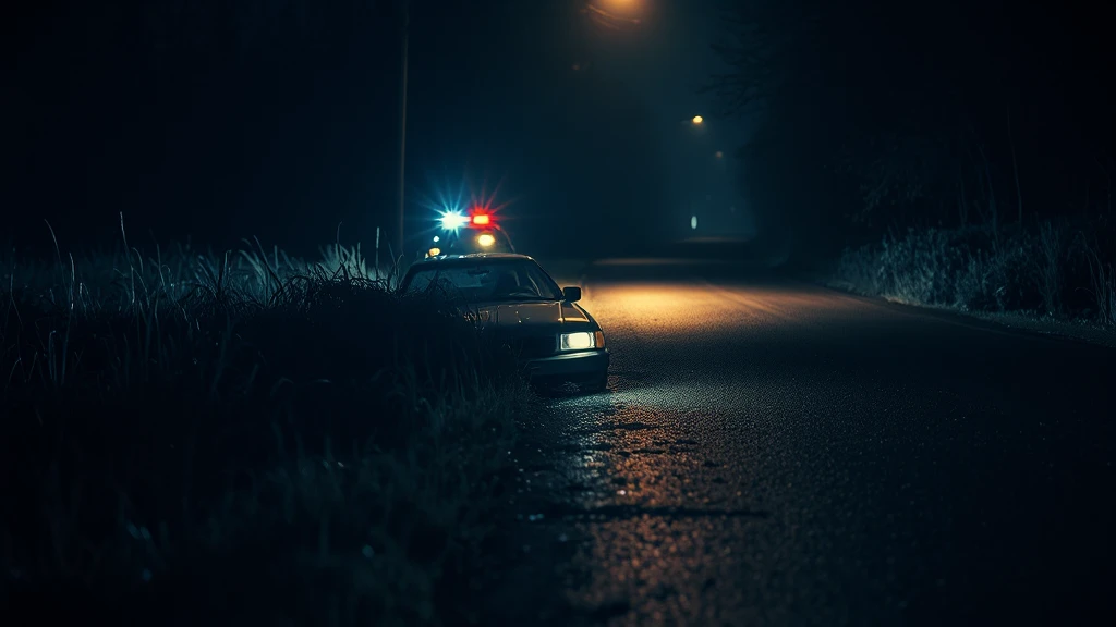 Pijany kierowca z Bisztynka wylądował w rowie. Ponad 3 promile i jazda bez prawa jazdy!