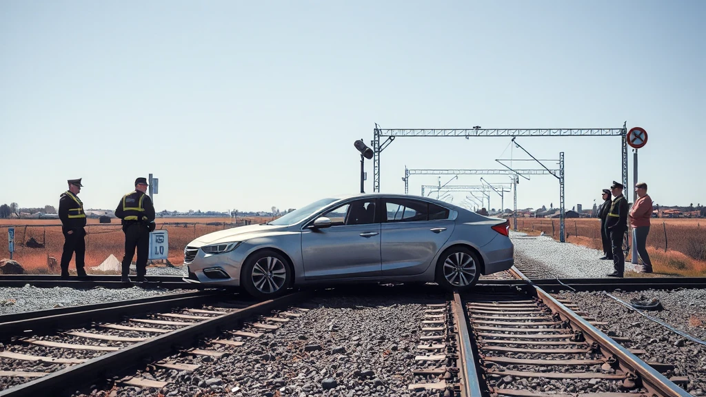 Horror na torach w Błoniu: Dwa pociągi staranowały uwięzionego na przejeździe Forda!