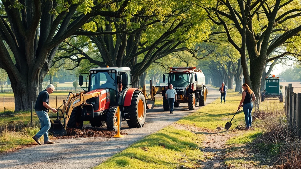 Bojanowo: Mieszkańcy Sowin pokazali klasę! Droga przy dębach odzyskała blask dzięki społecznej mobilizacji