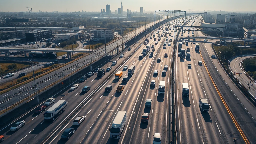 Rekordowa szerokość drogi w Polsce: Nawet 14 pasów ruchu robi wrażenie!