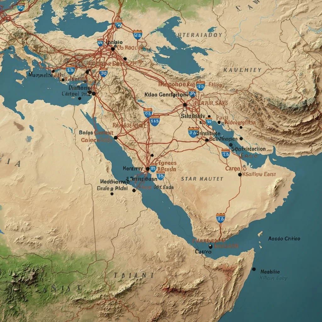Napięcie na Bliskim Wschodzie: Analiza ataków i rozmieszczenia sił wojskowych