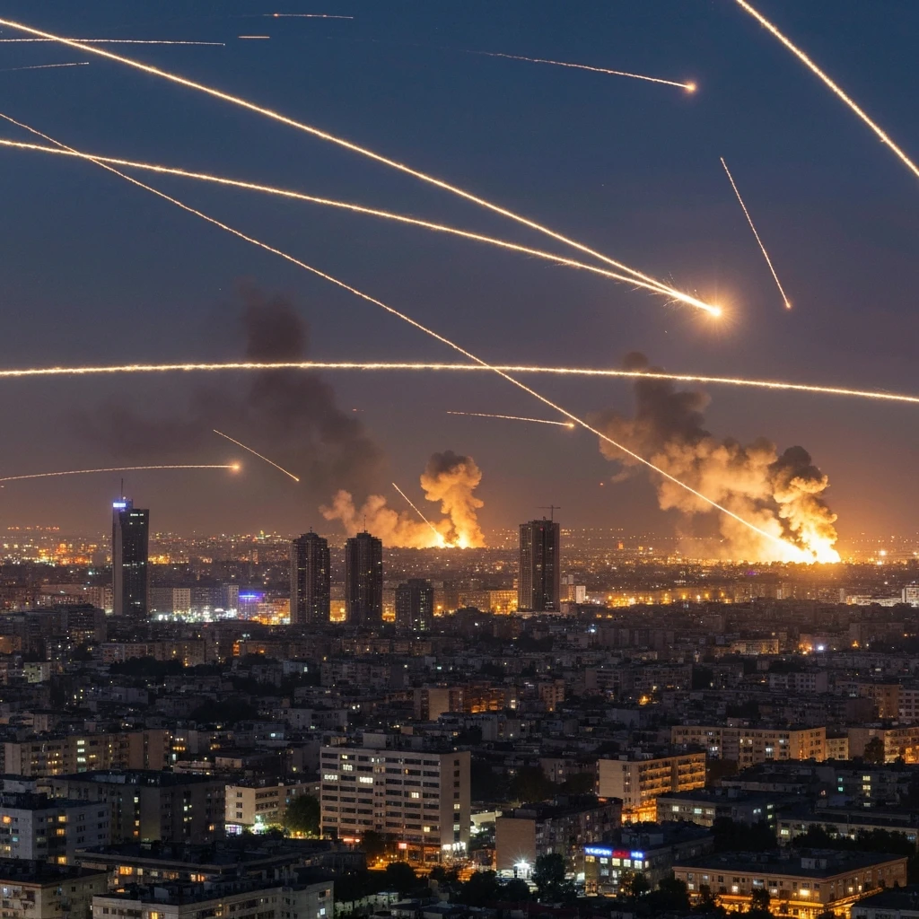 Napięcie na Bliskim Wschodzie: Iran odpowiada na naloty, słychać eksplozje w Dubaju!