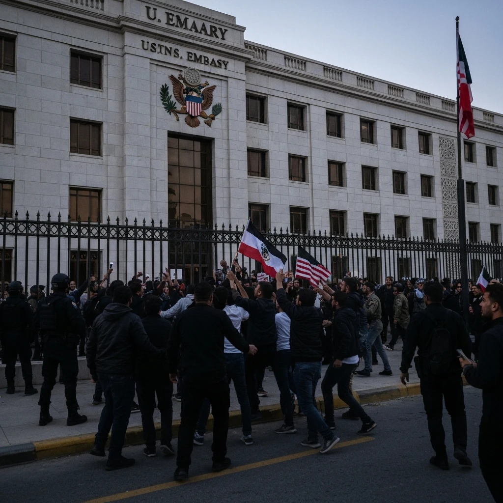 Protesty w Iraku i Pakistanie po śmierci Alego Chameneiego. Demonstranci próbują szturmować placówki USA.